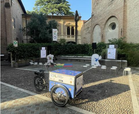 La biblioteca a pedali 