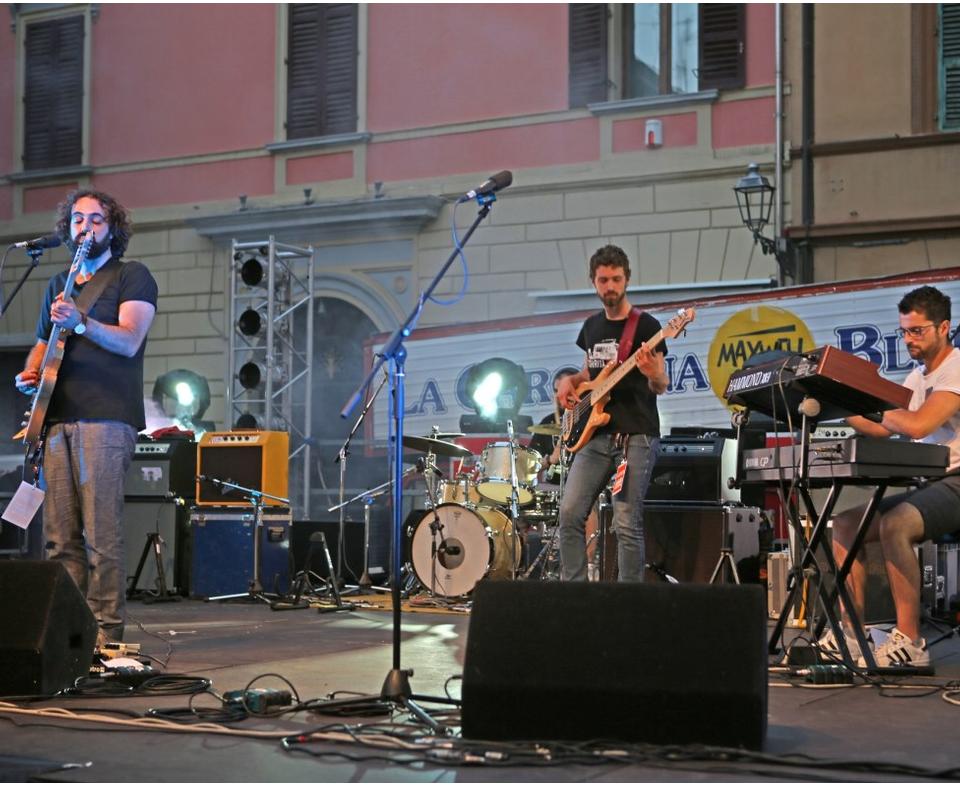 Maxweel Street Blues festival in Piazza Gramsci